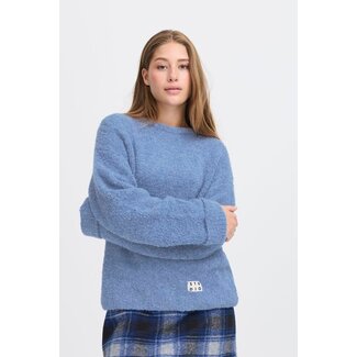 ICHI BLARISA KNIT Blue Yonder