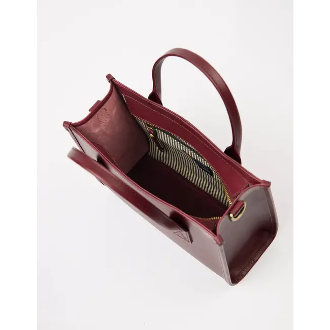 JACKIE MIDI BAG Dark Cherry