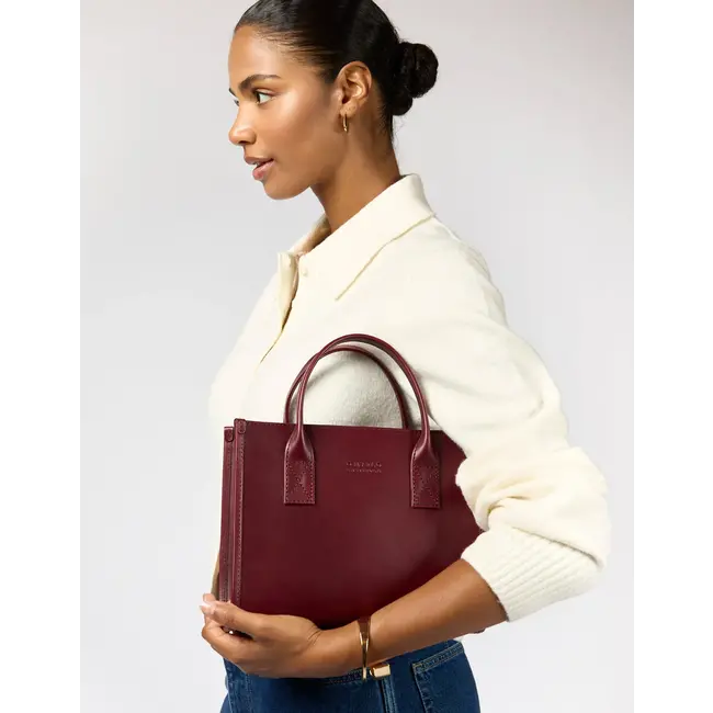 JACKIE MIDI BAG Dark Cherry