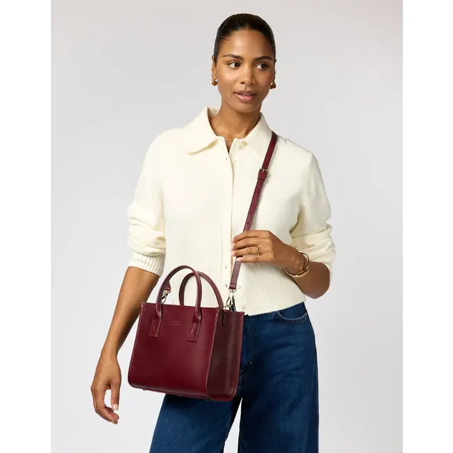 JACKIE MIDI BAG Dark Cherry