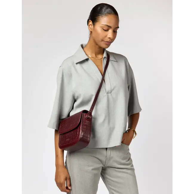 NINA BAG Dark Cherry