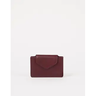 O MY BAG HARMONICA WALLET Dark Cherry