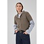 My Essential Wardrobe PALOMA KNIT POLO Brown Melange