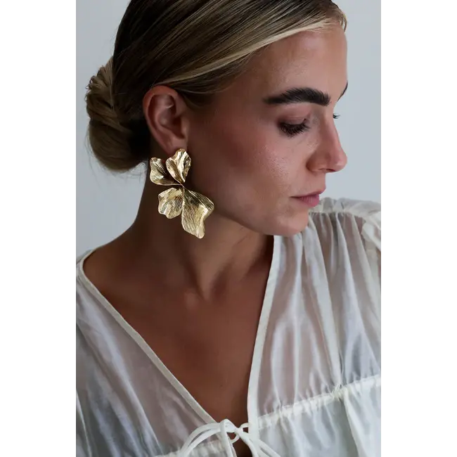 FLORA EARINGS Gold