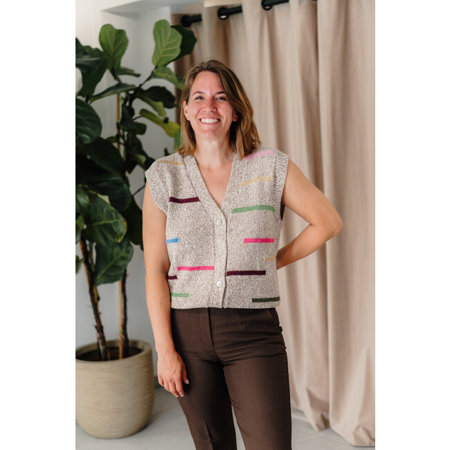 IGA VEST Medium Grey Melange