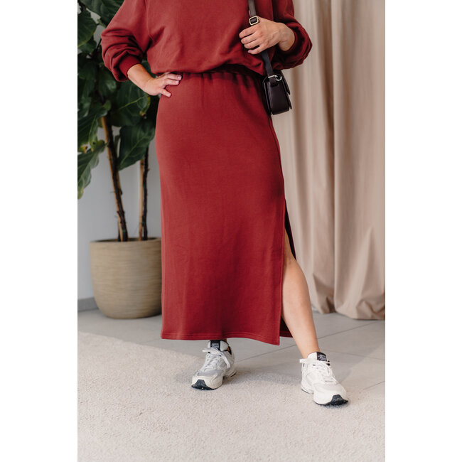 MIKA SKIRT Bordeaux