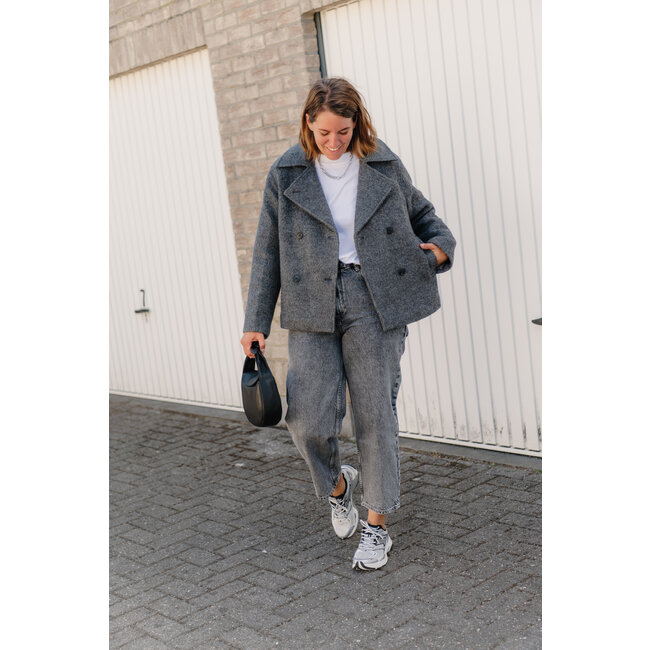 YOPDAY BOYFRIEND JEANS Grey Salt