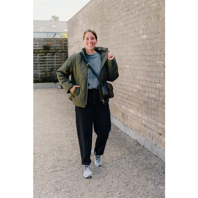 YOPDAY BALLOON JEANS Black Vintage