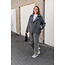 Selected Femme ALMA BOUCLE JACKET Medium Grey Melange