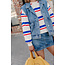 Les Soeurs MEO VEST Mid Denim Blue
