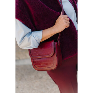 O MY BAG NINA BAG Dark Cherry