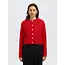 SIA KNIT CROPPED CARDIGAN Equestrian Red