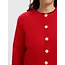SIA KNIT CROPPED CARDIGAN Equestrian Red