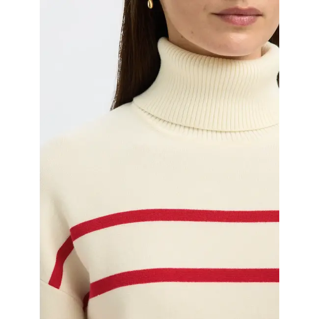 KAMMA ROLL NECK Birch Equestrian Red