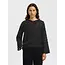 MARION RELAXED BOAT NECK TOP Black