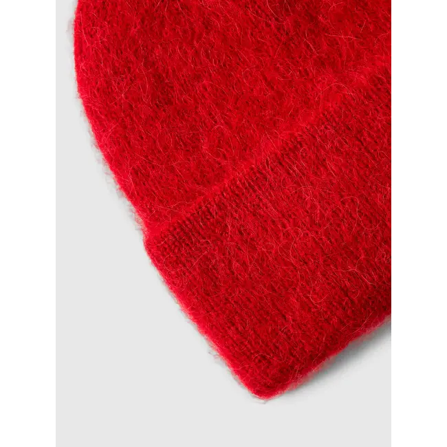 FIONA ALPACA BLEND BEANIE Equestrian Red