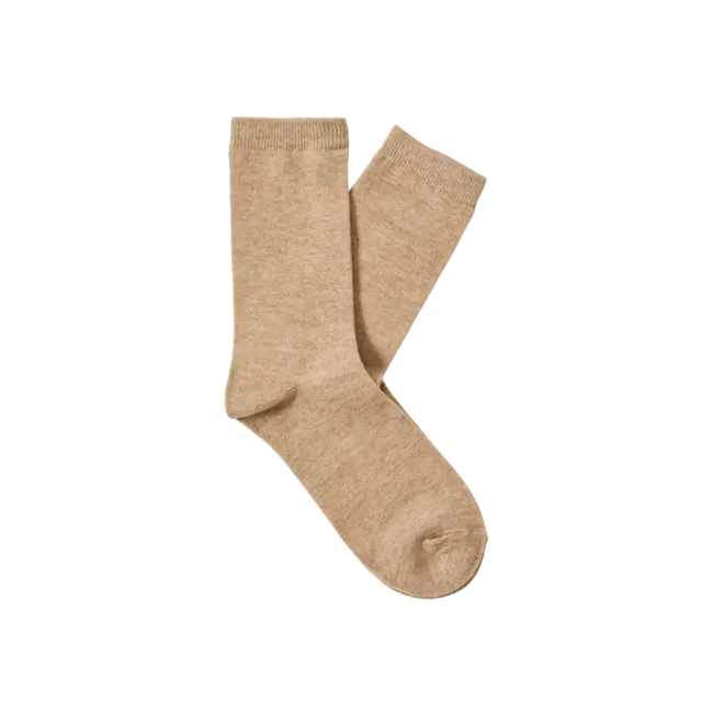 CHLOE WOOL BLEND SOCKS Beige