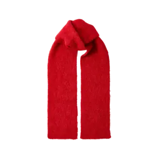 Selected Femme FIONA ALPACA BLEND SCARF Equestrian Red