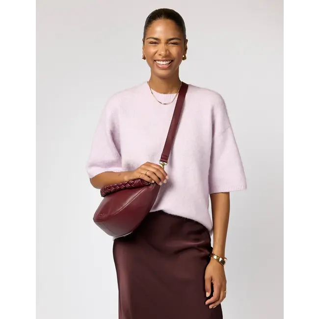 LEO BUM BAG Dark Cherry