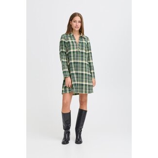 ICHI TAMANNA DRESS Pineneedle