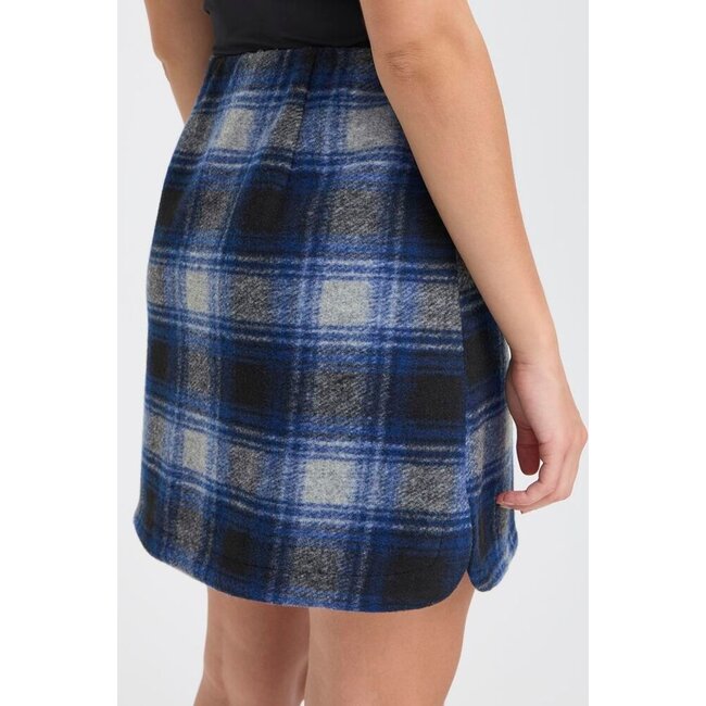 WOOLY SKIRT Navy Peony