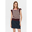 NÜMPH CIARA STRIPE VEST Winetasting
