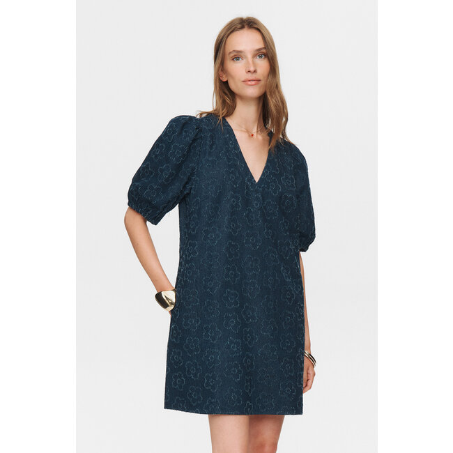 MILLEY DRESS Dark Blue Denim