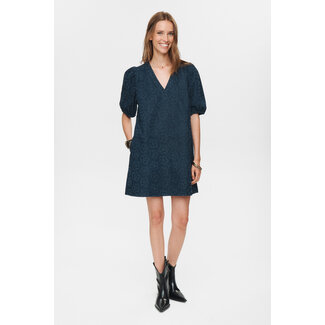 NÜMPH MILLEY DRESS Dark Blue Denim