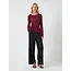 CARA LACE TOP Tibetan Red