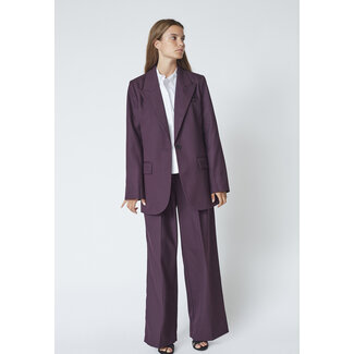 Co Couture ALMIRA FITTED BLAZER Plum