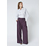 ALMIRA PLEAT PANTS Plum