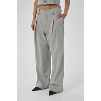 My Essential Wardrobe DISA HIGH WIDE PANTS Moon Mist