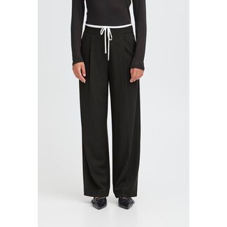 ICHI KYRRA PANTS Black