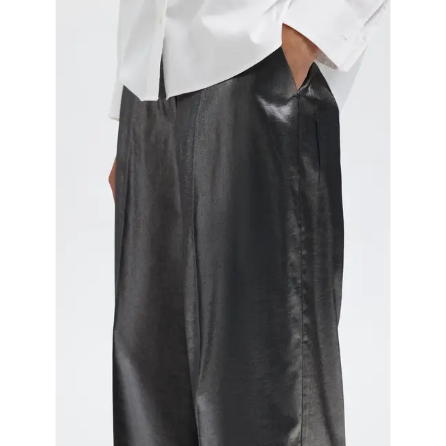 MARGOT WIDE PANTS Silver