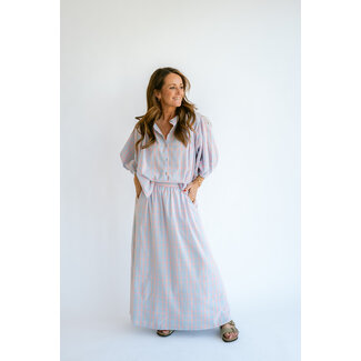 HELD JULIETTE SKIRT Blue Orange