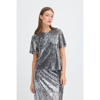 ICHI PRINCA SHIRT Silver