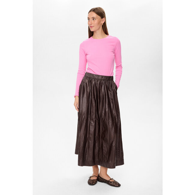 MIU SKIRT Black Coffee