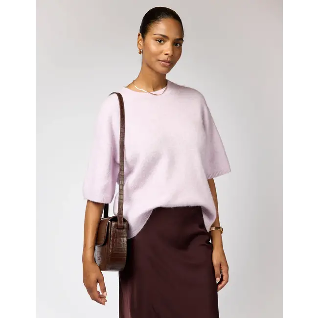 NINA BAG Chocolate Croco