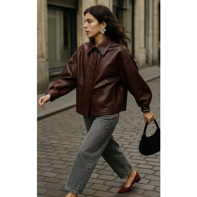 DITO VEST Burgundy
