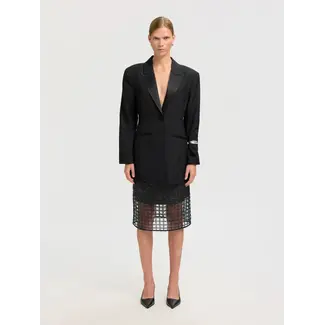 Selected Femme LAREN SEQUIN SKIRT Black