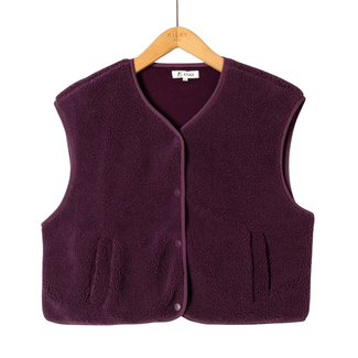 KILKY TEDDY WAISTCOAT Prune