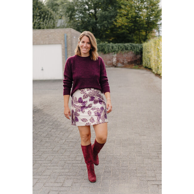 LULU KNIT Fig Melange