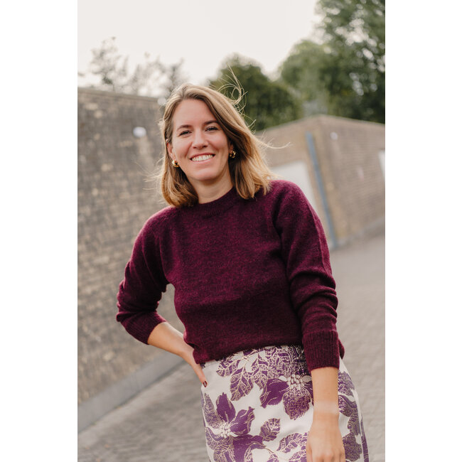 LULU KNIT Fig Melange