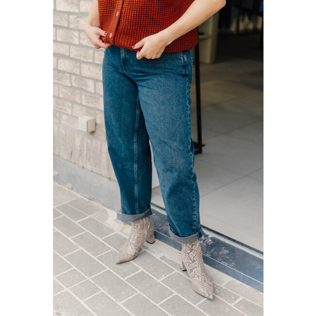 TIUBAY BALLOON JEANS Dark Blue