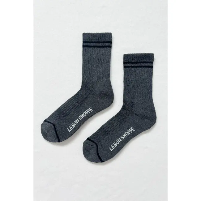 BOYFRIEND SOCKS Charcoal