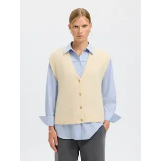 Selected Femme GABELLA KNIT VEST Birch