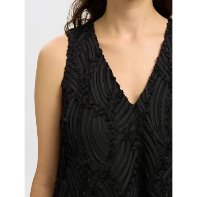 SABINE SHORT DRESS Black