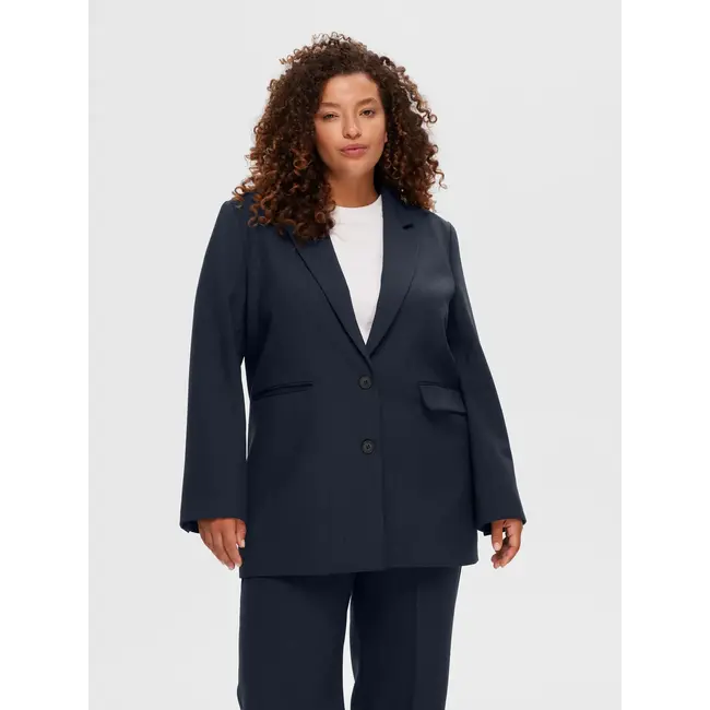 RITA RELAXED BLAZER Dark Sapphire