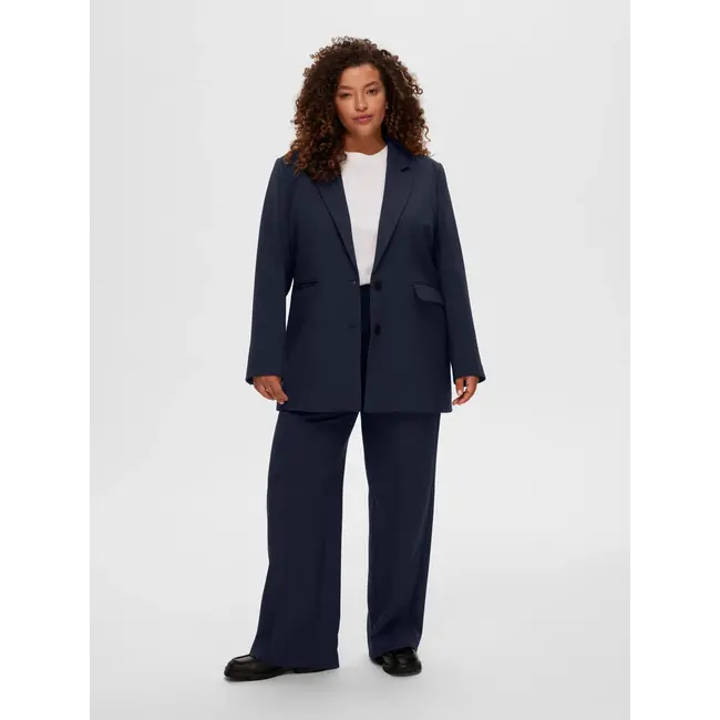 RITA RELAXED BLAZER Dark Sapphire