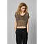 OLLY KNIT TOP Black Amber